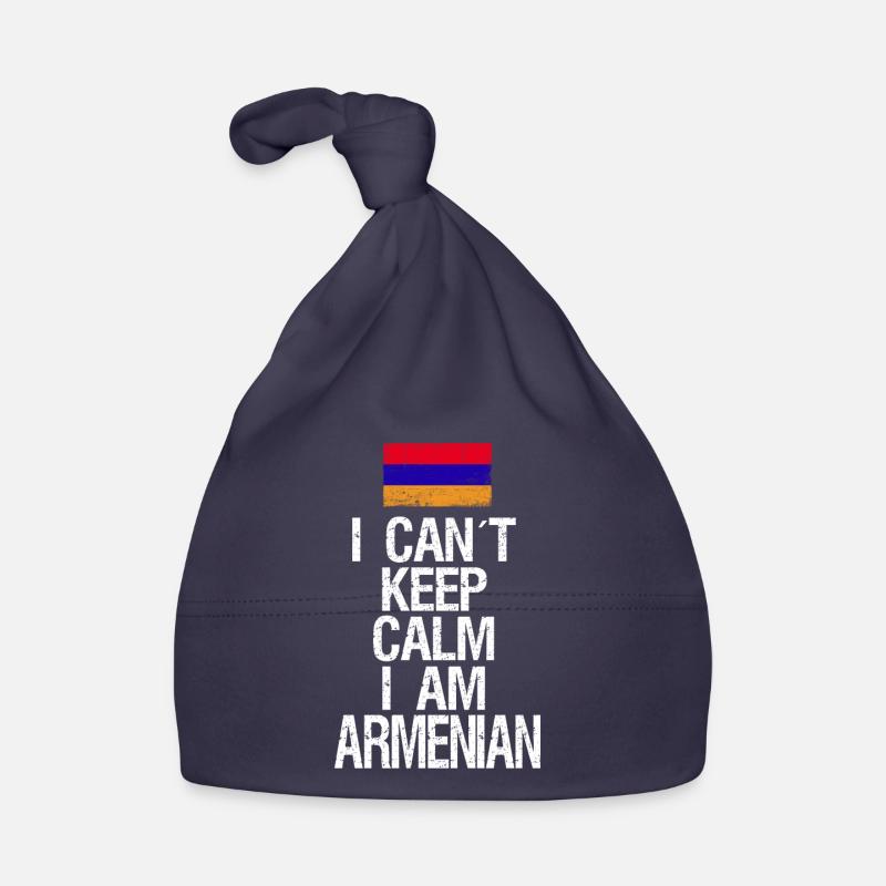 I can not Keep Calm I am Armenian Organic Baby Cap