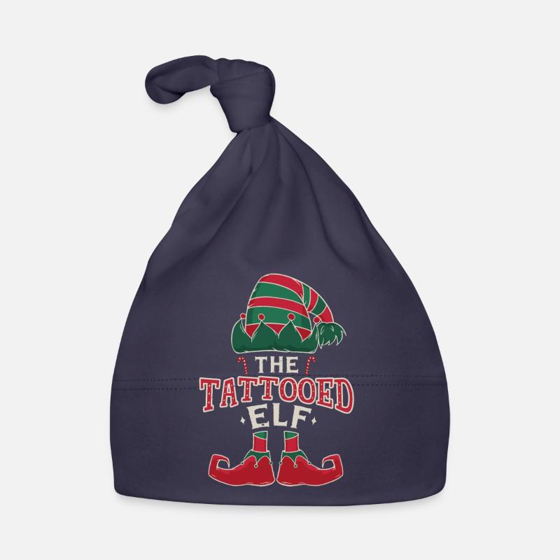 Elfe Tatoué Décembre Amour Elfe Noël Bonnet bio Bébé