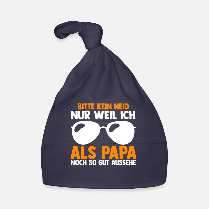 Vater Papi Papa Baby Bio-Mütze
