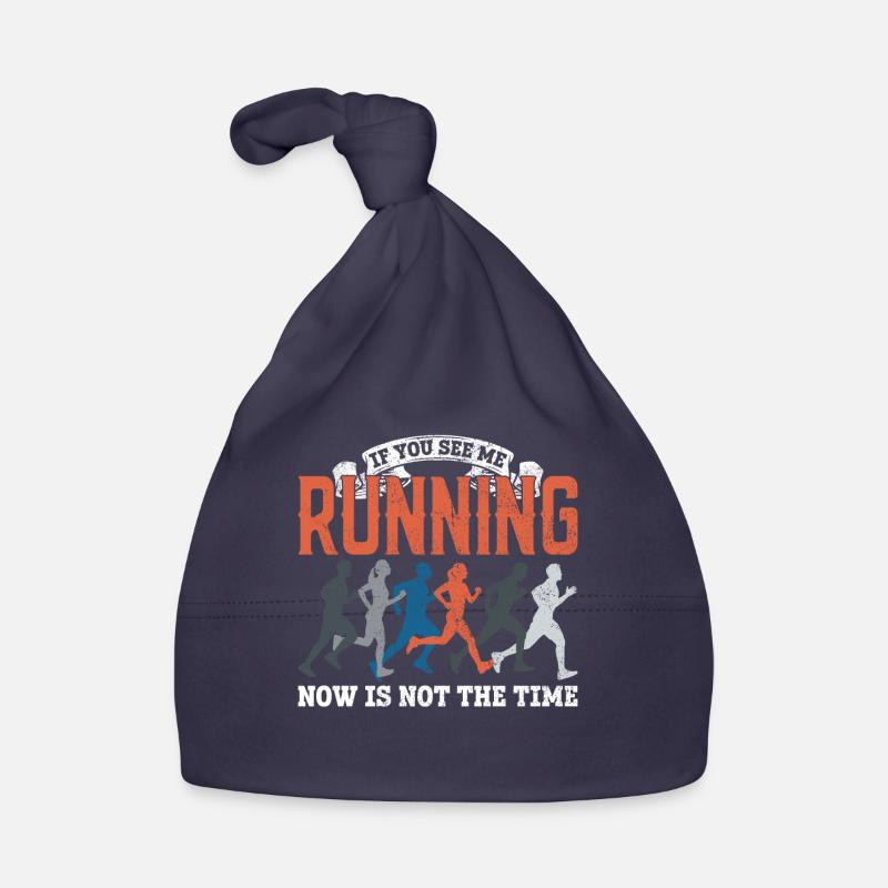 Running Runner Half Marathon Organic Baby Cap