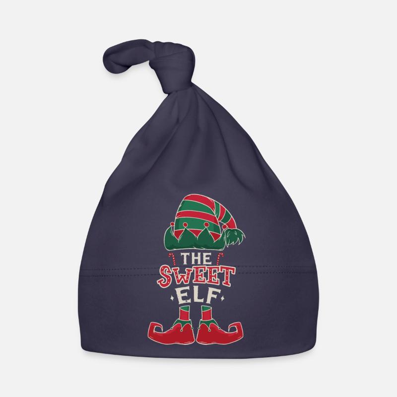 Elfe Doux Décembre Amour Elfe Noël Bonnet bio Bébé