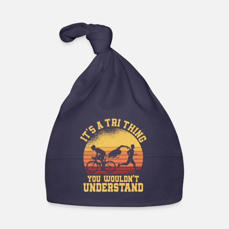 It's a tri thing - you wouldn't understand Triathl Organic Baby Cap