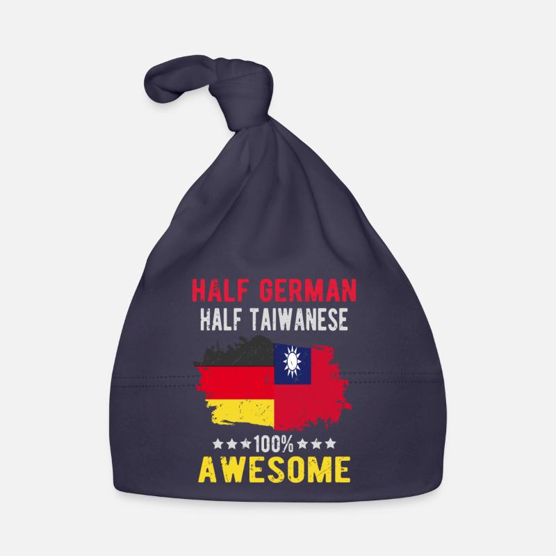 Half German half Taiwanese Organic Baby Cap