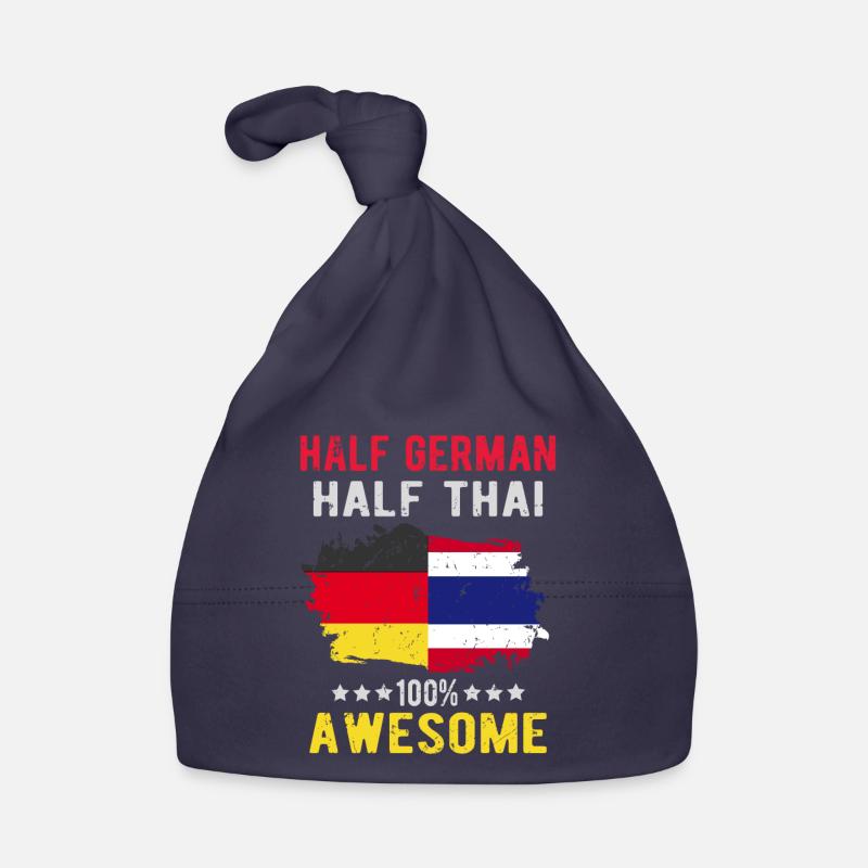 Half German half Thai Organic Baby Cap
