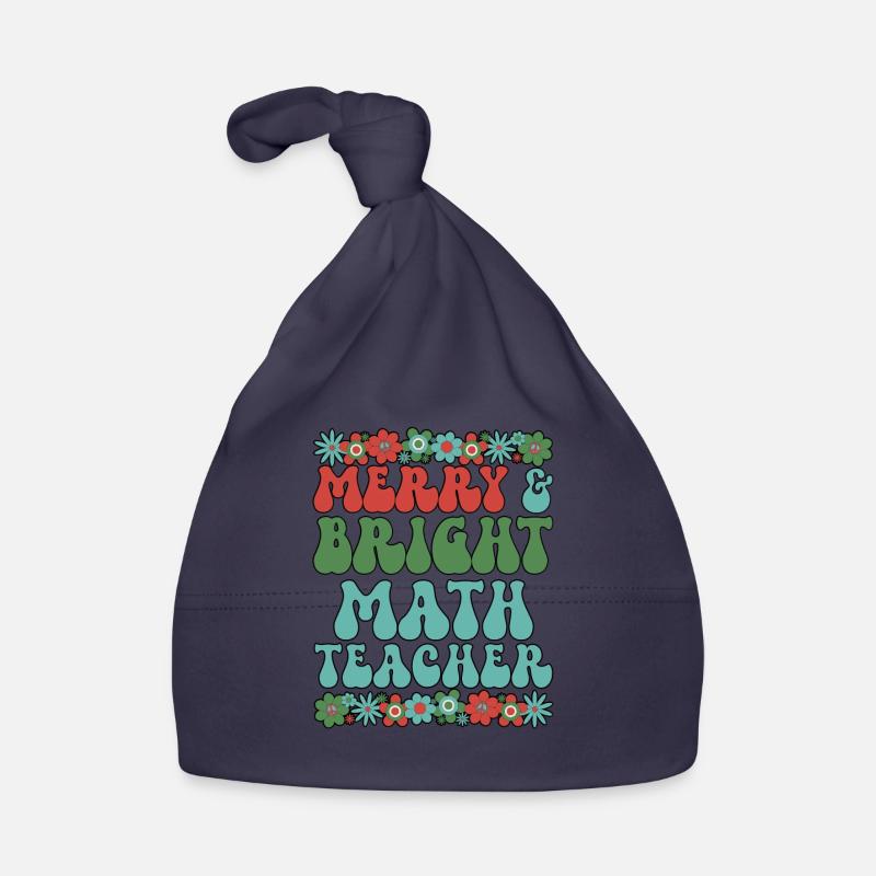 Math Teacher Christmas Math Teaching Xmas Gift Baby Bio-Mütze