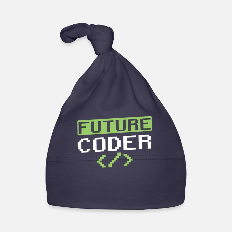 Code du programmeur de codage du futur codeur Bonnet bio Bébé