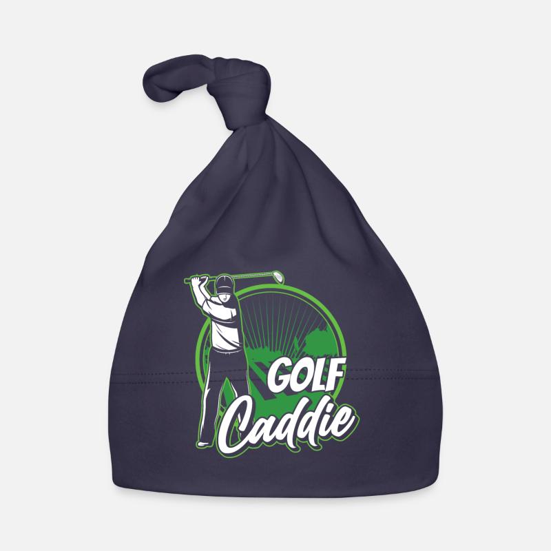 Golf Caddy Profession Golfer Golfing Organic Baby Cap