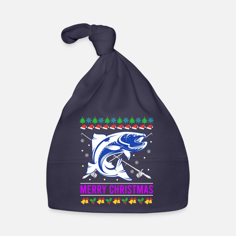 Joyeux poisson de Noël moche Bonnet bio Bébé