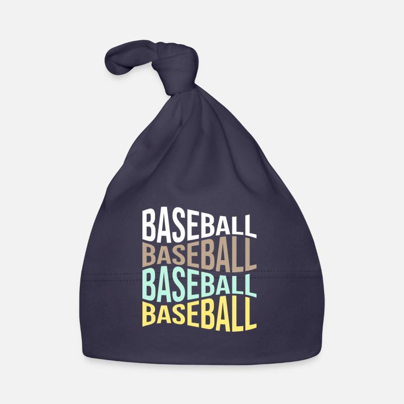 Baseball - Baby Bio-Mütze - Navy