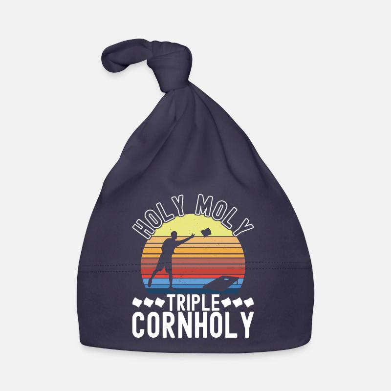 Cornhole Player Cornhole Board Bonnet bio Bébé