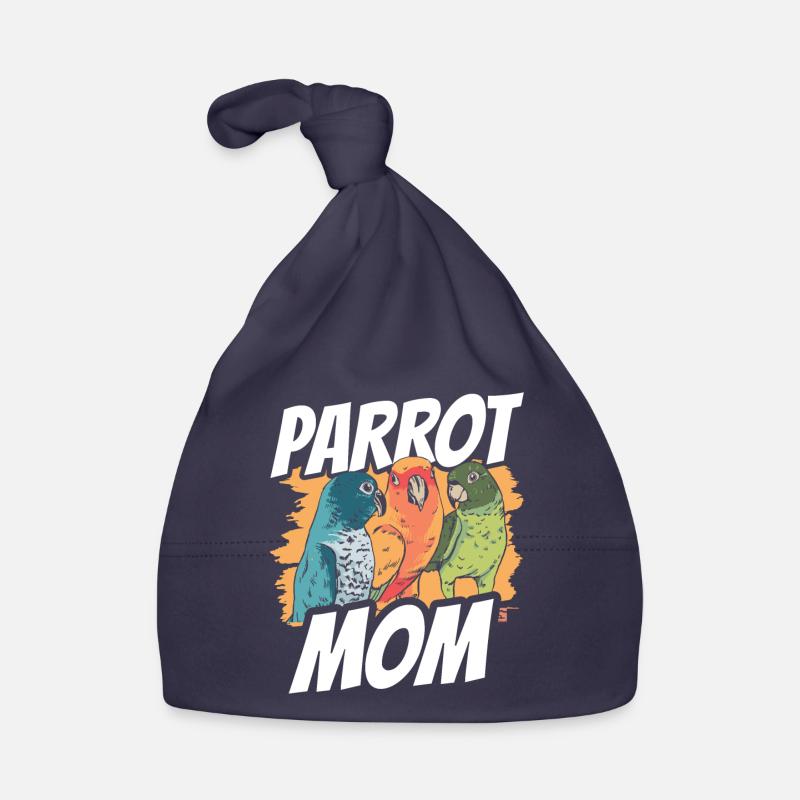 Perroquet Mama Animal mignon Perroquet Bonnet bio Bébé