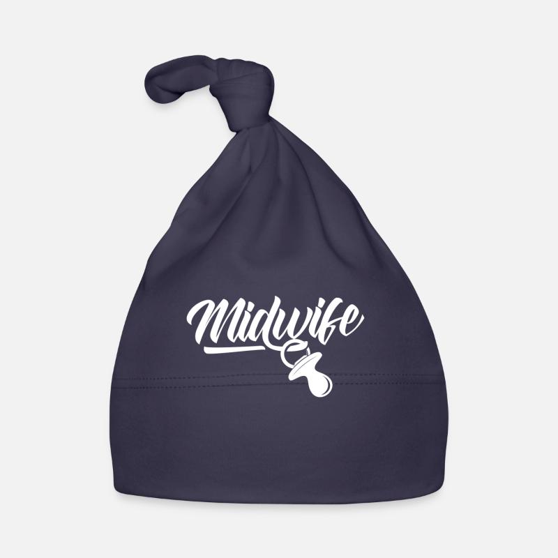 Hebamme Sprüche Geburtshilfe Hebammen Beruf Baby Bio-Mütze