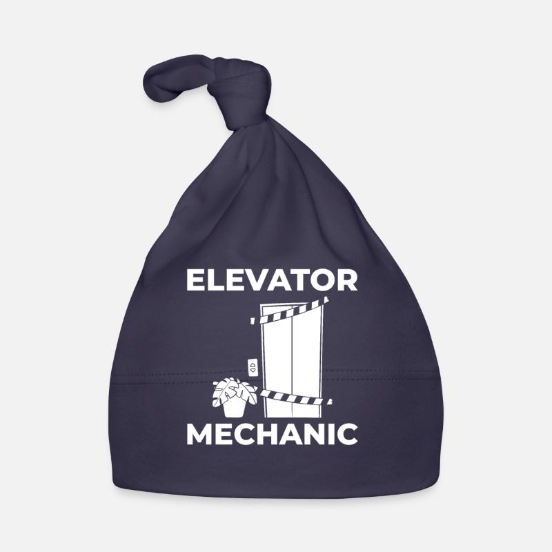 Technicien d’ascenseur Élévateur élévateur Bonnet bio Bébé