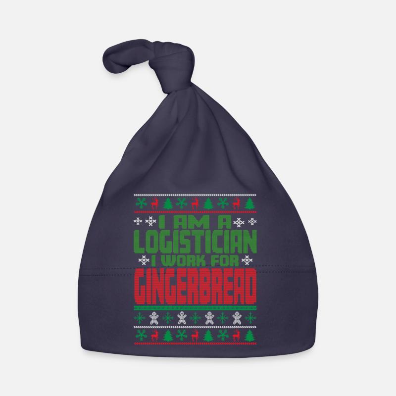 Citation de Noël de Logisticien Bonnet bio Bébé