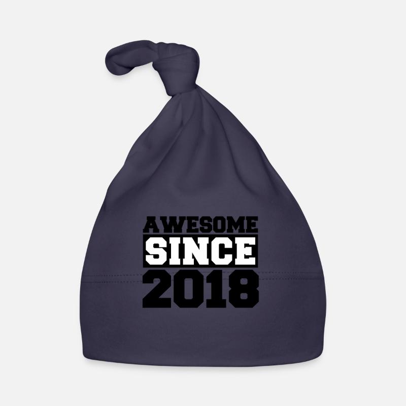 Awesome since 2018 Baby Bio-Mütze