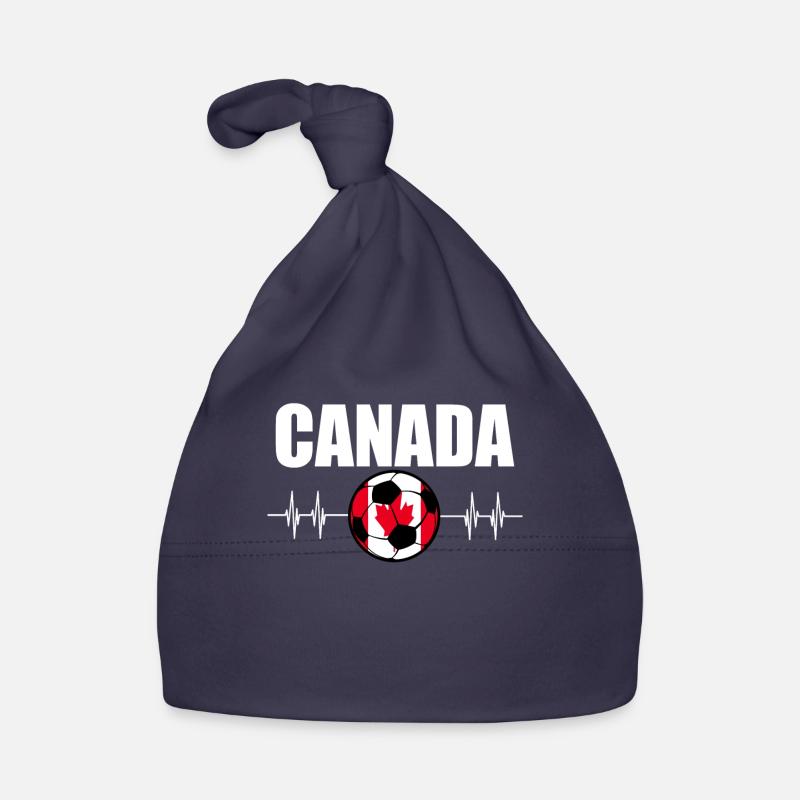 Kanada Fußball Baby Bio-Mütze