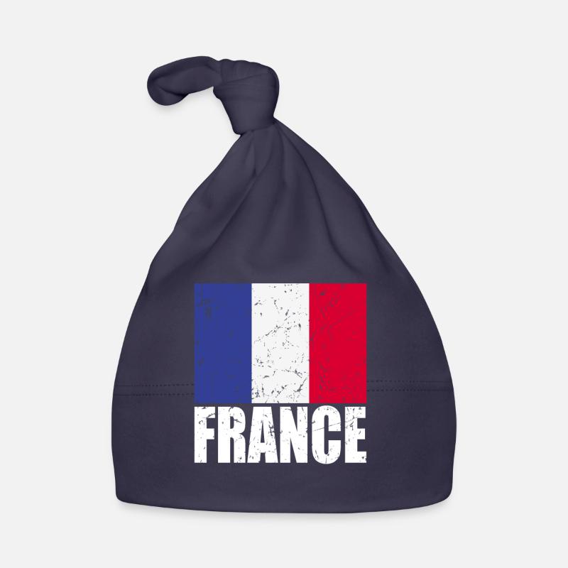 Français drapeau Bonnet bio Bébé