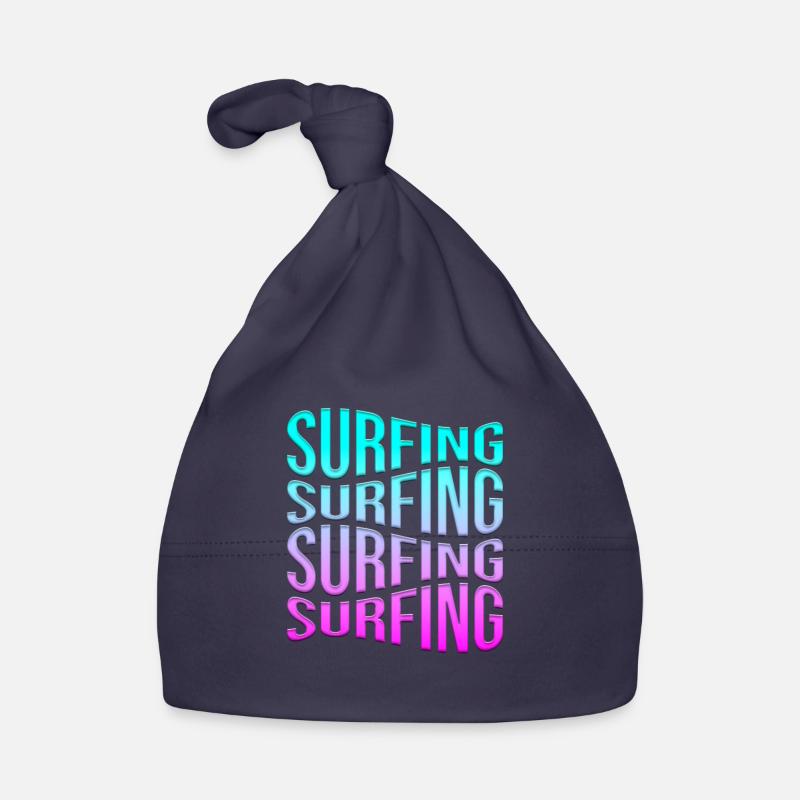 Surfing Organic Baby Cap
