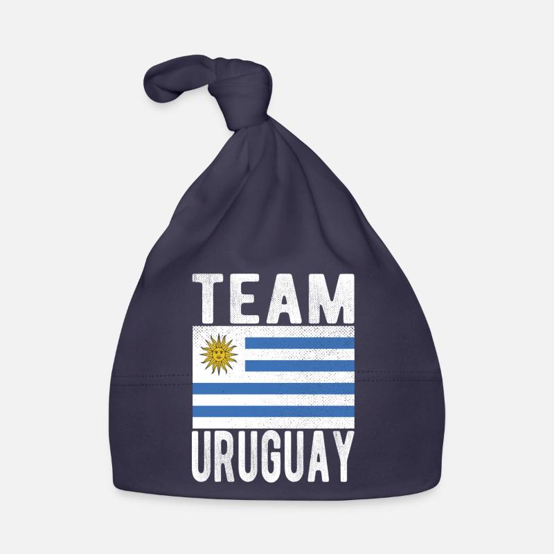 Drapeau de l’Uruguay Bonnet bio Bébé