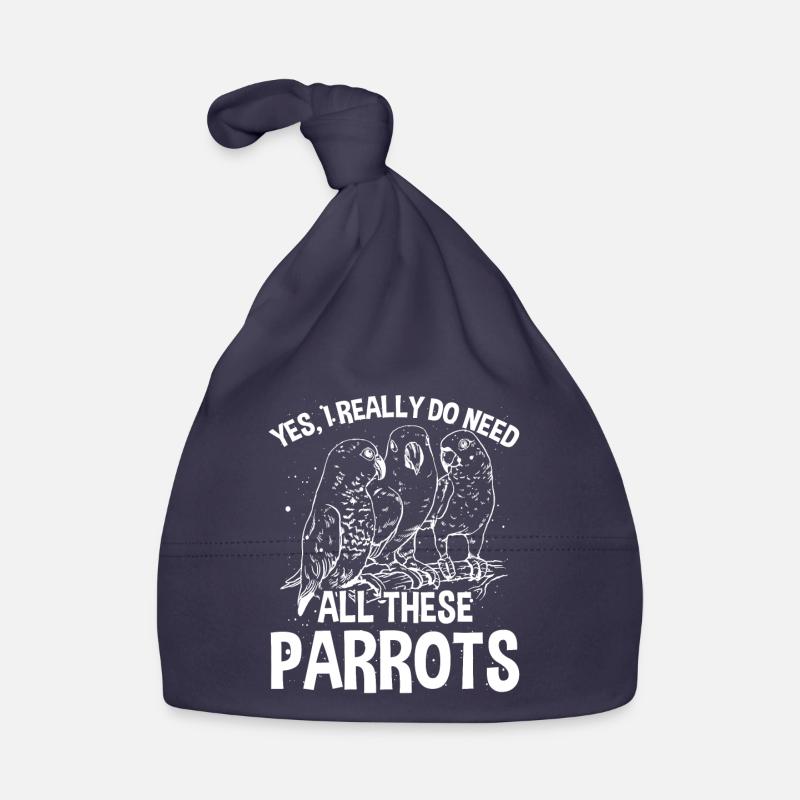 I need all these parrots Organic Baby Cap