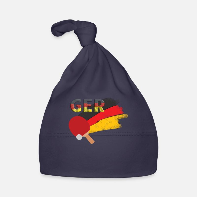 Germany Table tennis Organic Baby Cap
