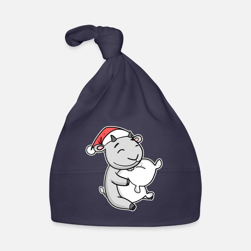 Chèvre Noël Noël Oreiller bébé Bonnet bio Bébé