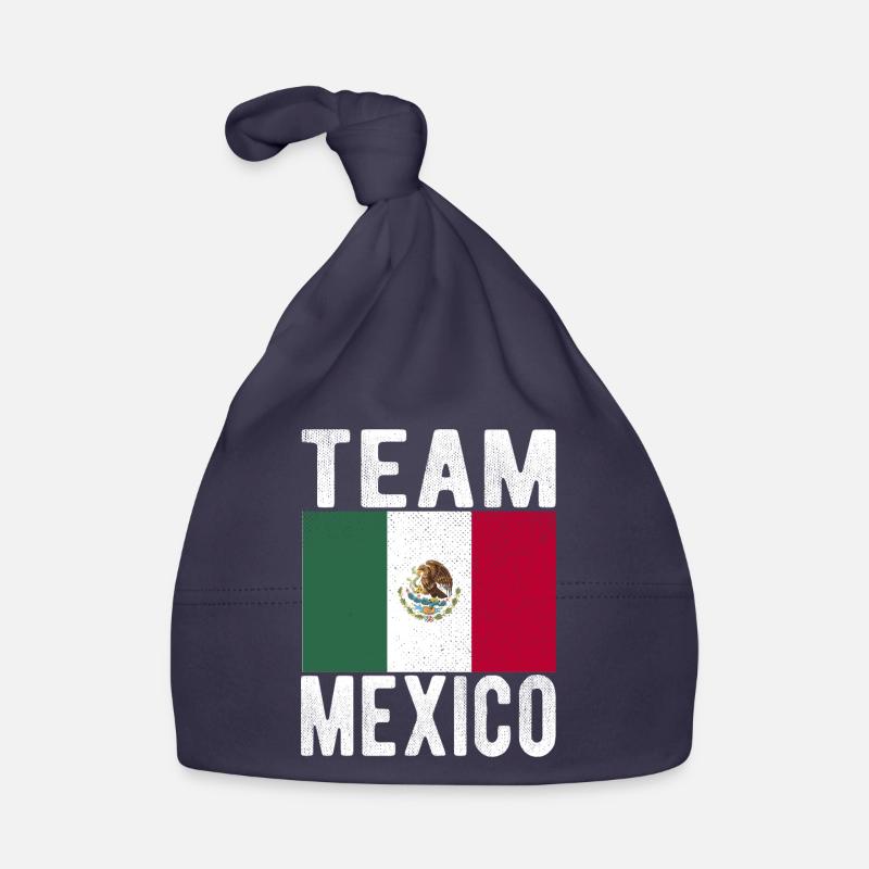 Drapeau du Mexique Bonnet bio Bébé