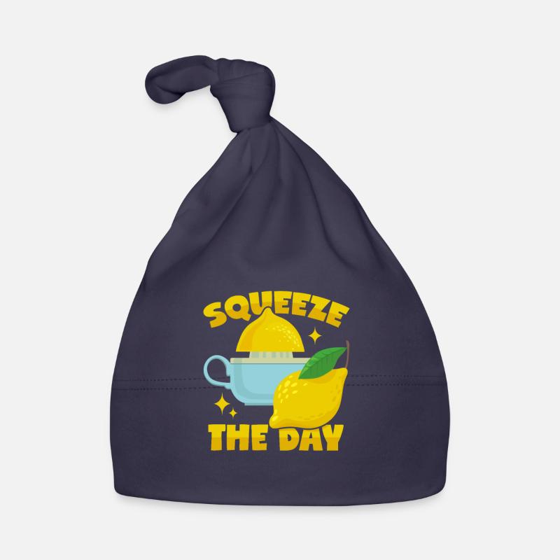 Squeeze lemons Organic Baby Cap