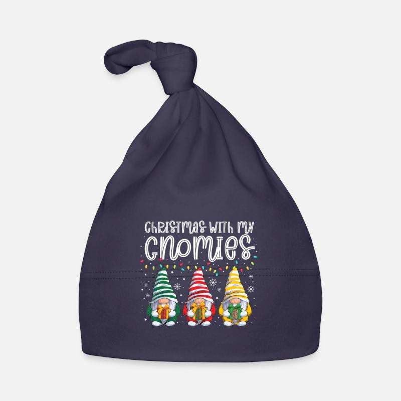Noël avec mes gnomies Bonnet bio Bébé