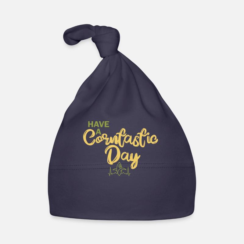 Have a corntastic day Organic Baby Cap