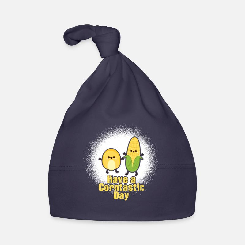 Have a corntastic day Organic Baby Cap