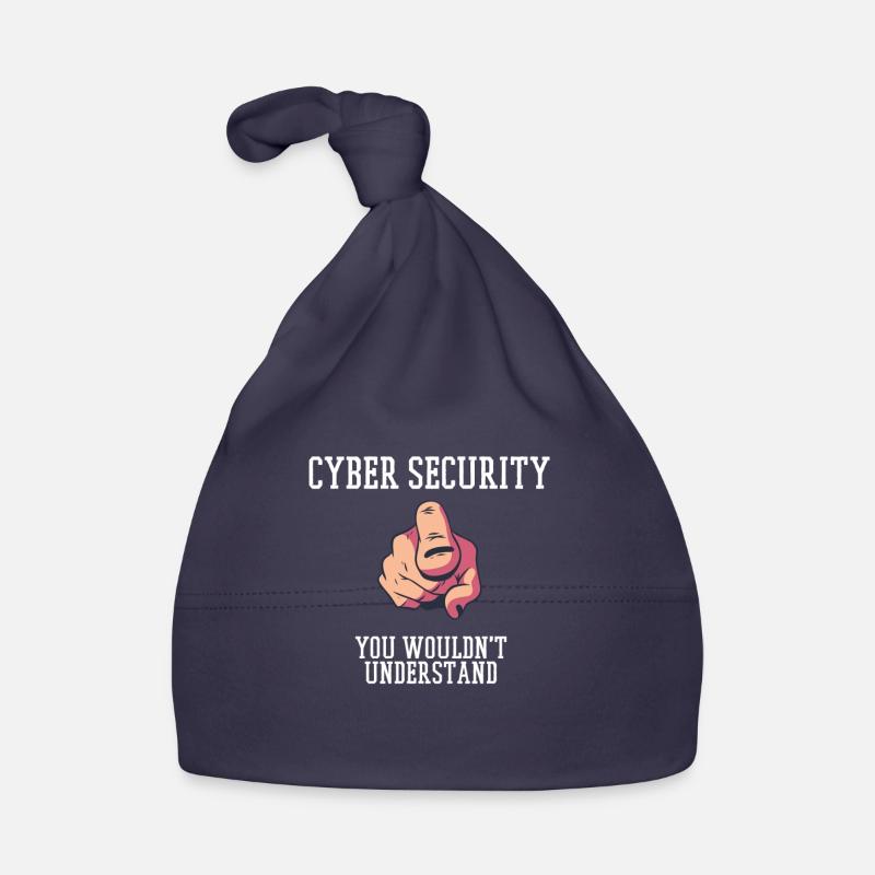 Cybersécurité - Informaticien de sécurité informatique Bonnet bio Bébé