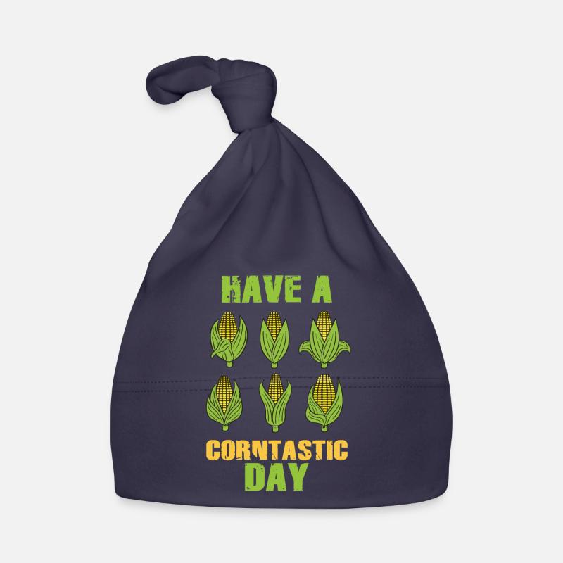 Have a corntastic day Organic Baby Cap