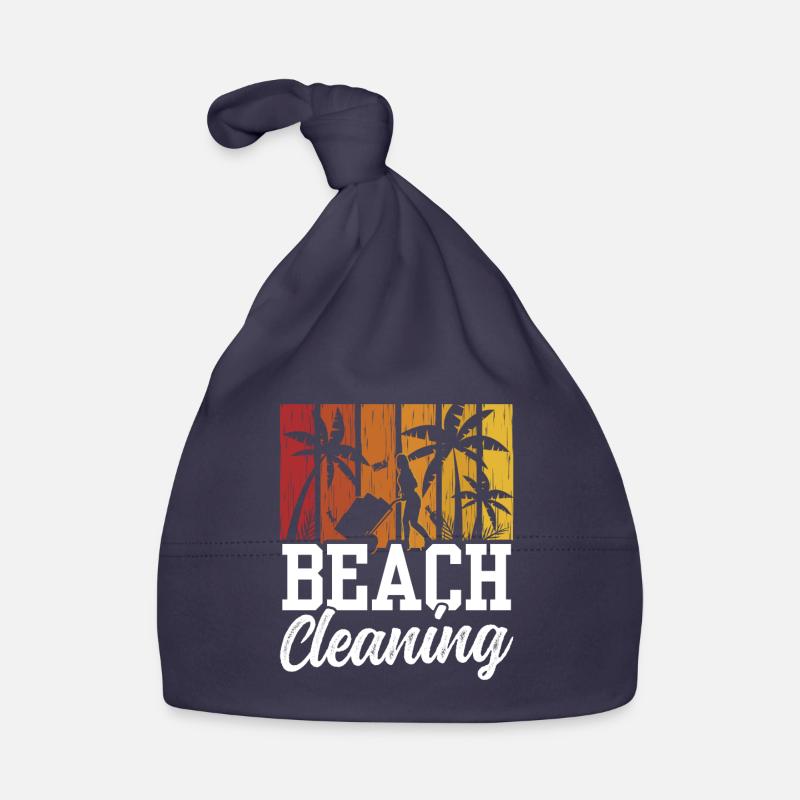 Nettoyage de plage Plages Nettoyage de plage Bonnet bio Bébé