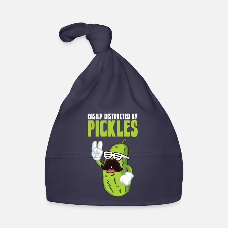 Facilement distrait par les cornichons Bonnet bio Bébé