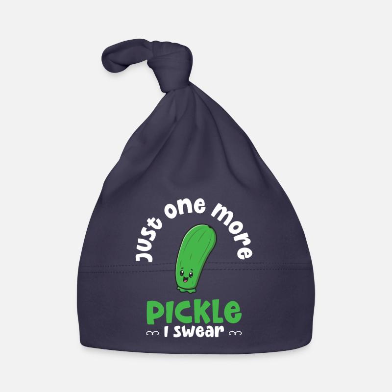 Juste un cornichon de plus je jure Bonnet bio Bébé