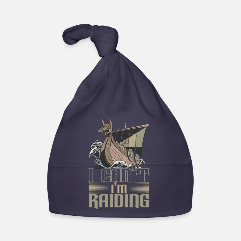 Vikings Norse mythology Organic Baby Cap