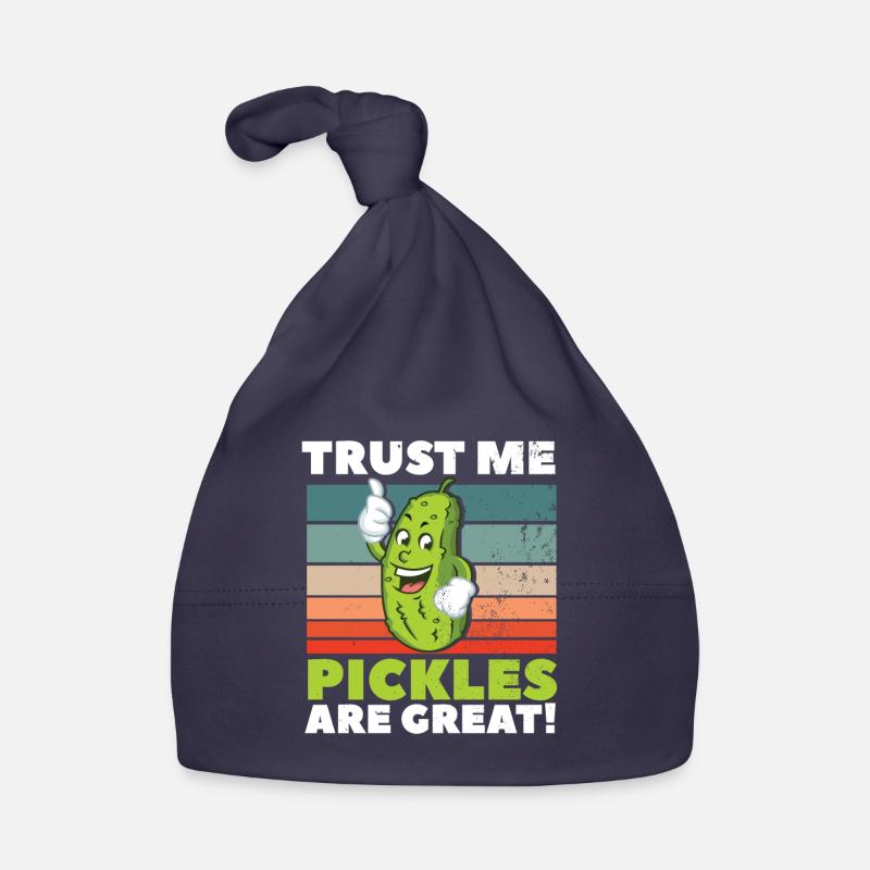 Croyez-moi Les cornichons sont super Bonnet bio Bébé