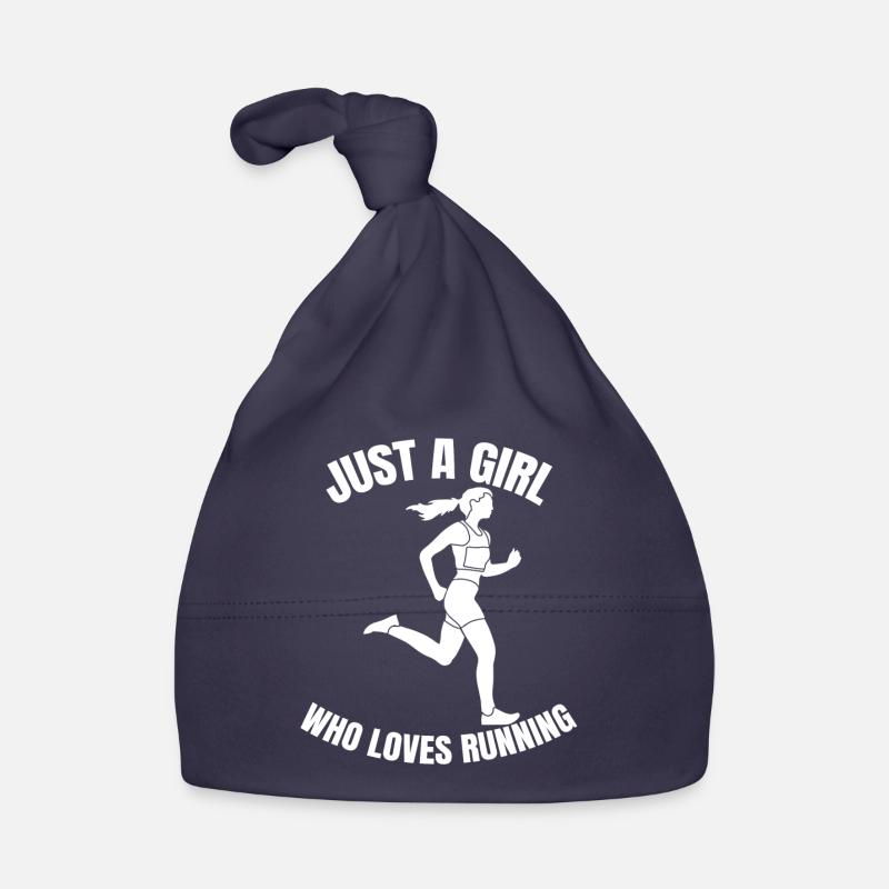 Jogger cardio training race fit jogging running - Bonnet bio Bébé - marine