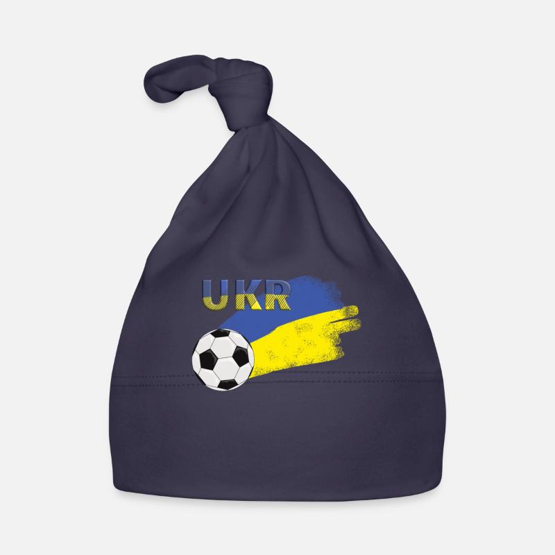 Drapeau Ukraine Bonnet bio Bébé