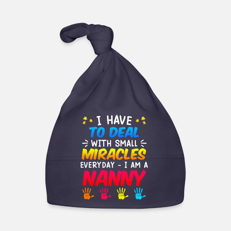 Je fais face à des miracles tous les jours assistante maternelle Bonnet bio Bébé