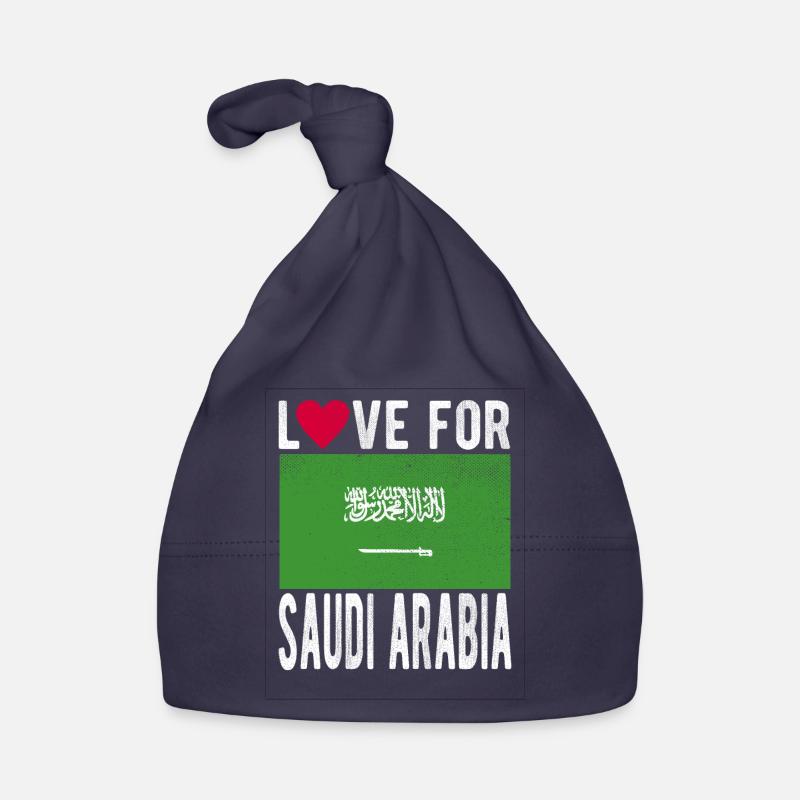 Drapeau de l’Arabie saoudite Bonnet bio Bébé