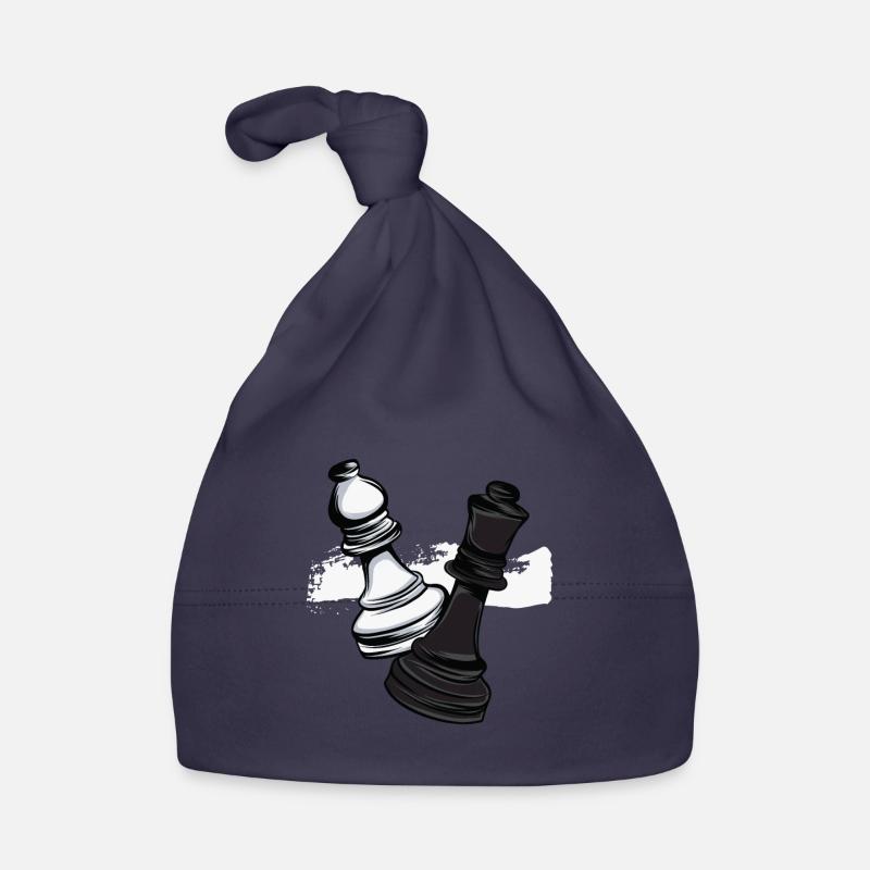 Chess Runner Checkers Organic Baby Cap