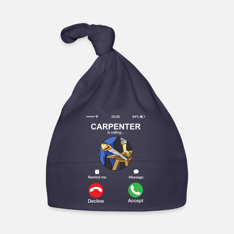 Carpenter appelle l’humour menuisier menuisier Bonnet bio Bébé