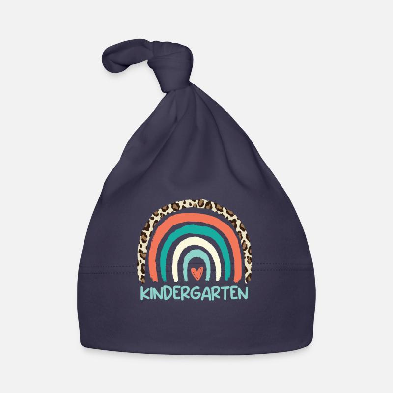 Ich bin gerne im Kindergarten Baby Bio-Mütze