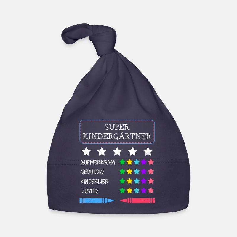 Definition I am a super kindergarten teacher Organic Baby Cap