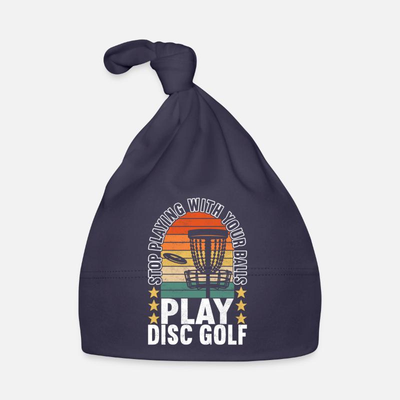 Disc Golf Disc Golfer Organic Baby Cap