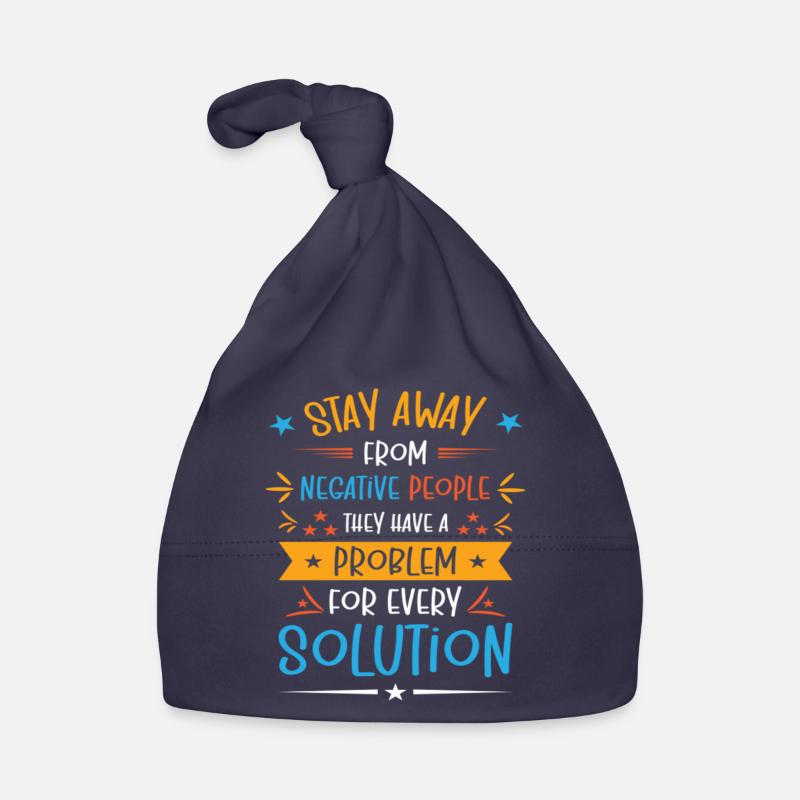 Solution Critical Thinkers Positive Motivation Organic Baby Cap