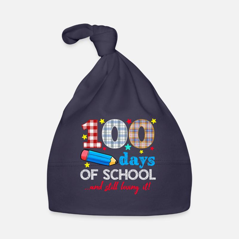 Plaid 100e jour toujours aimant 100 jours d’école Bonnet bio Bébé