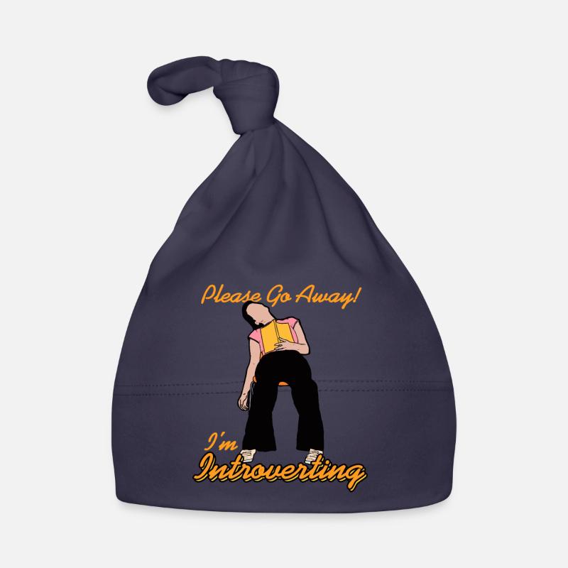 Please Go Away! I'm Introverting Funny Not Today Baby Bio-Mütze